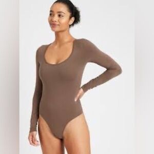 Banana Republic True Hues Scoop-Neck Thong Bodysuit Colour Hue 185- Size XS